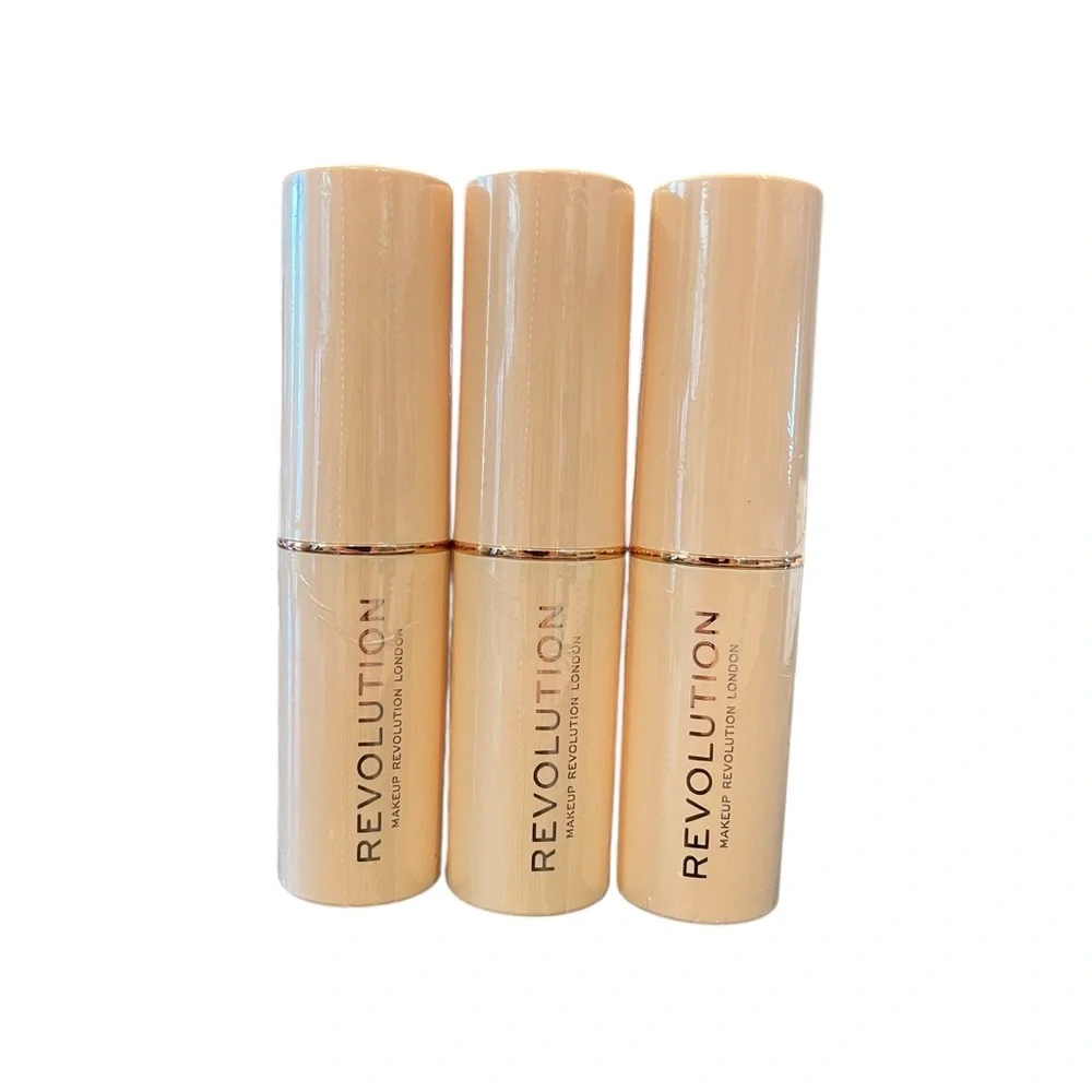 Makeup Revolution Beauty Fast Base Stick Foundation Travel Easy‎ Clean Beauty F2